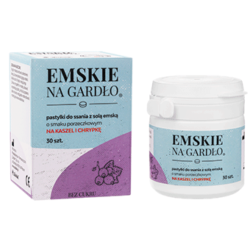 Emskie na gardło® o smaku porzeczkowym