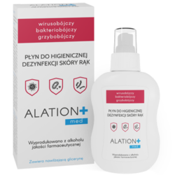 Alation med. Płyn do higienicznej dezynfekcji skóry rąk 100 ml